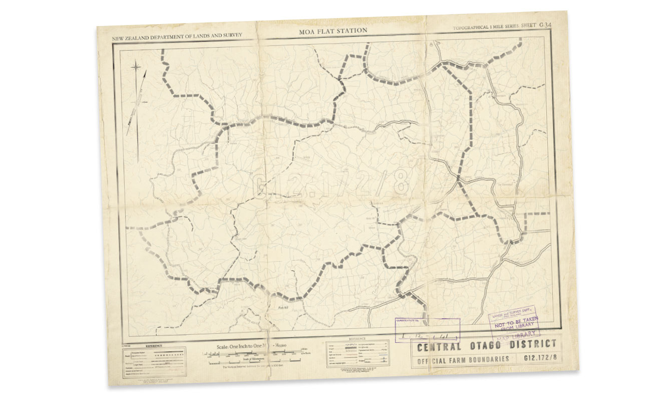 Pork Pie Central Otago Map