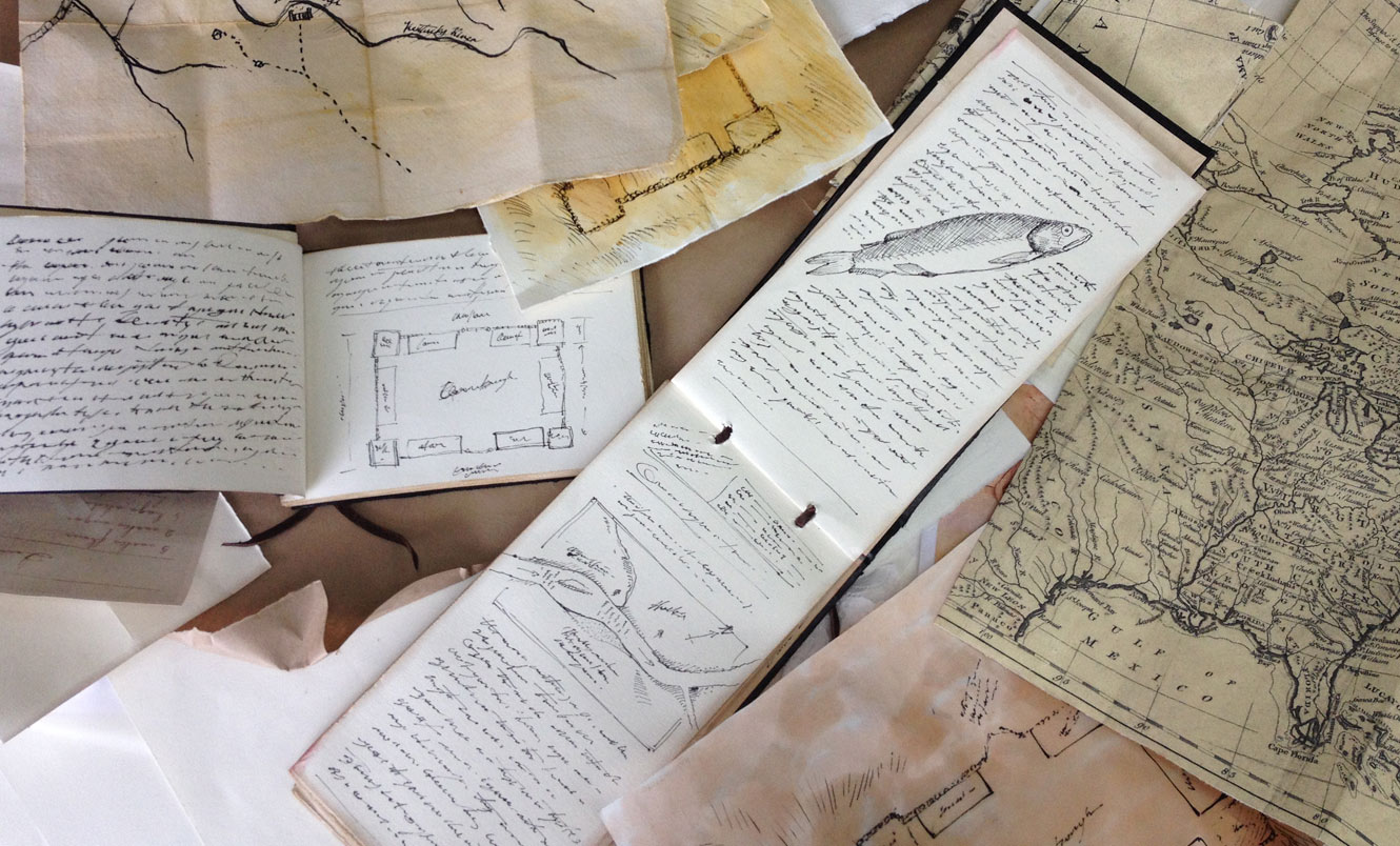Frontiersmen Maps and Journals