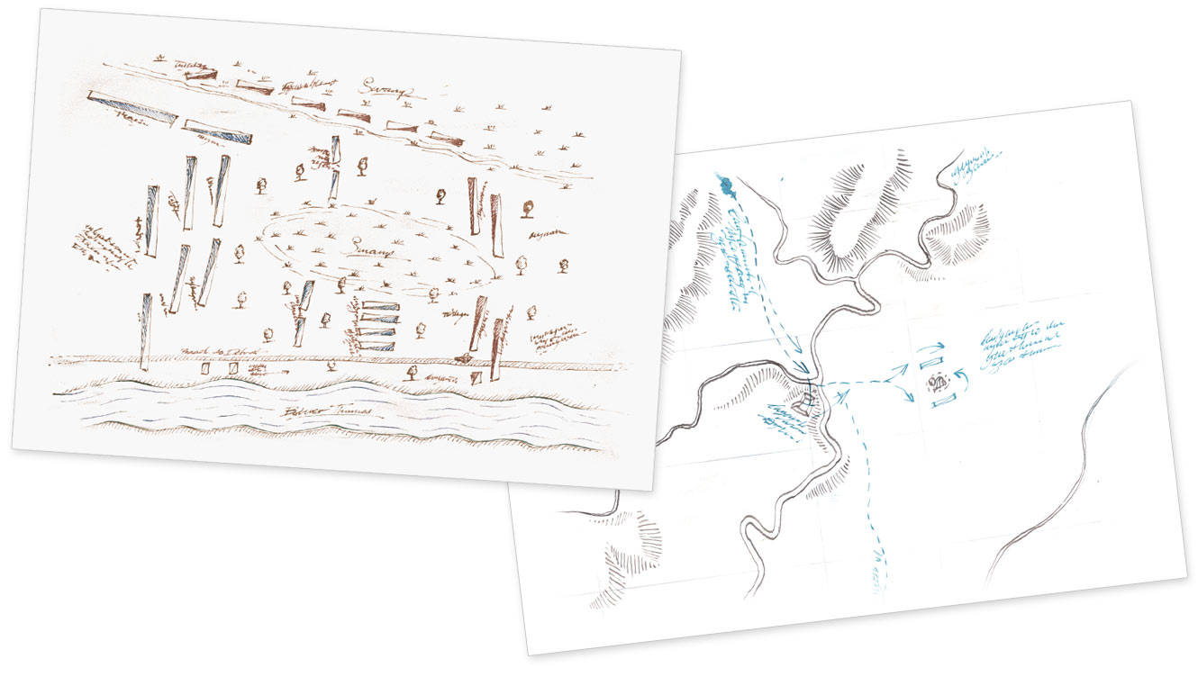 Frontiersmen Maps and Journals